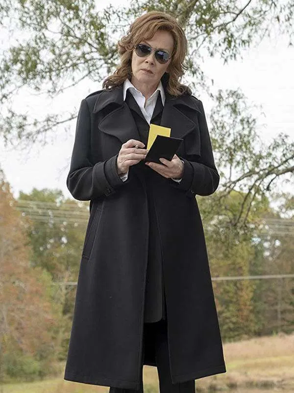 Jean Smart Watchmen Coat - New American Jackets