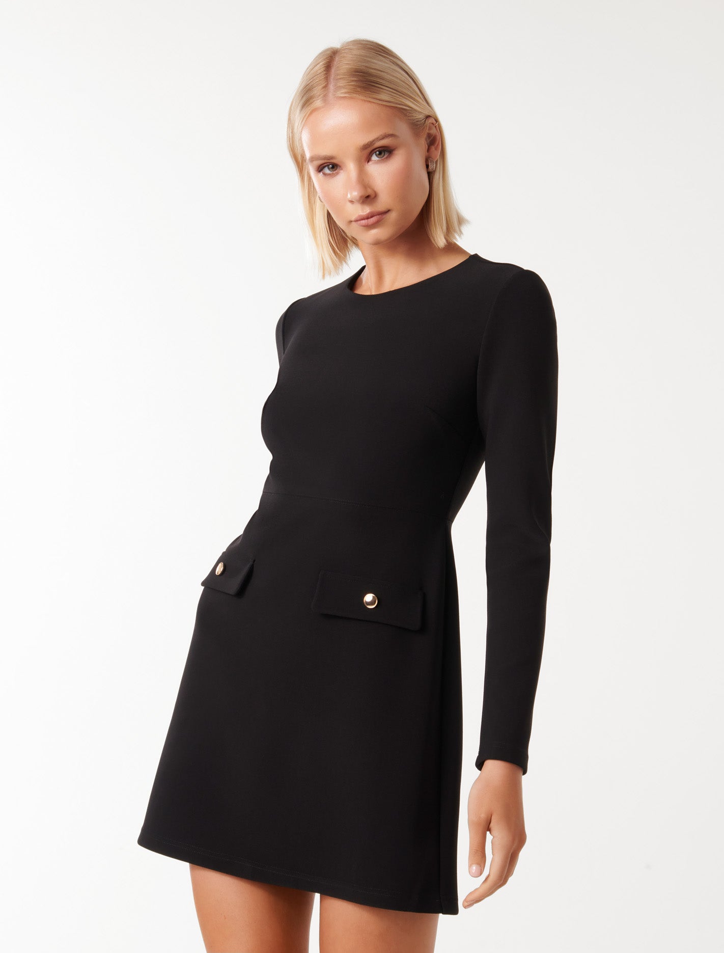 Jinny Long Sleeve Mini Dress