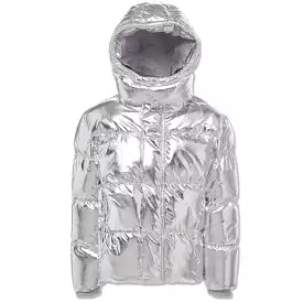 Jordan Craig Toronto Bubble Kids' Jacket Metallic Silver