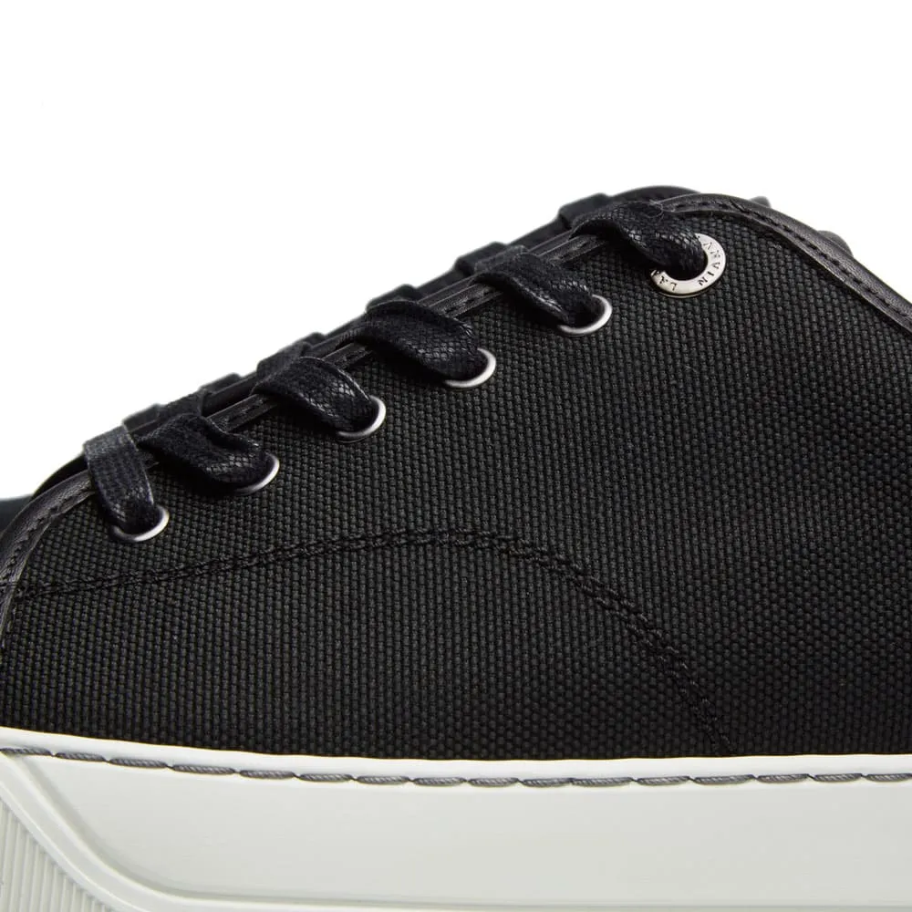 Lanvin Thick Canvas Low SneakerBlack