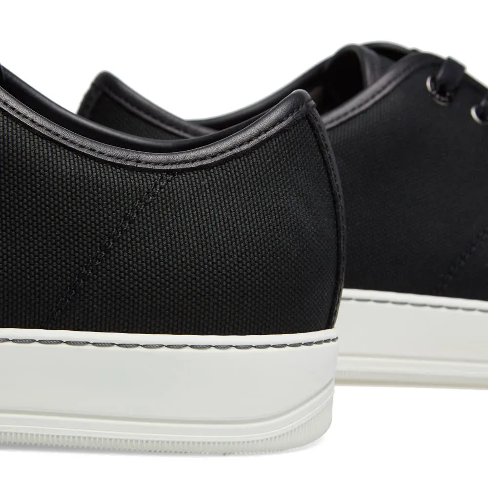 Lanvin Thick Canvas Low SneakerBlack