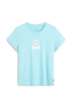 LE T-SHIRT PARFAIT LEVI'S FEMME BLEU