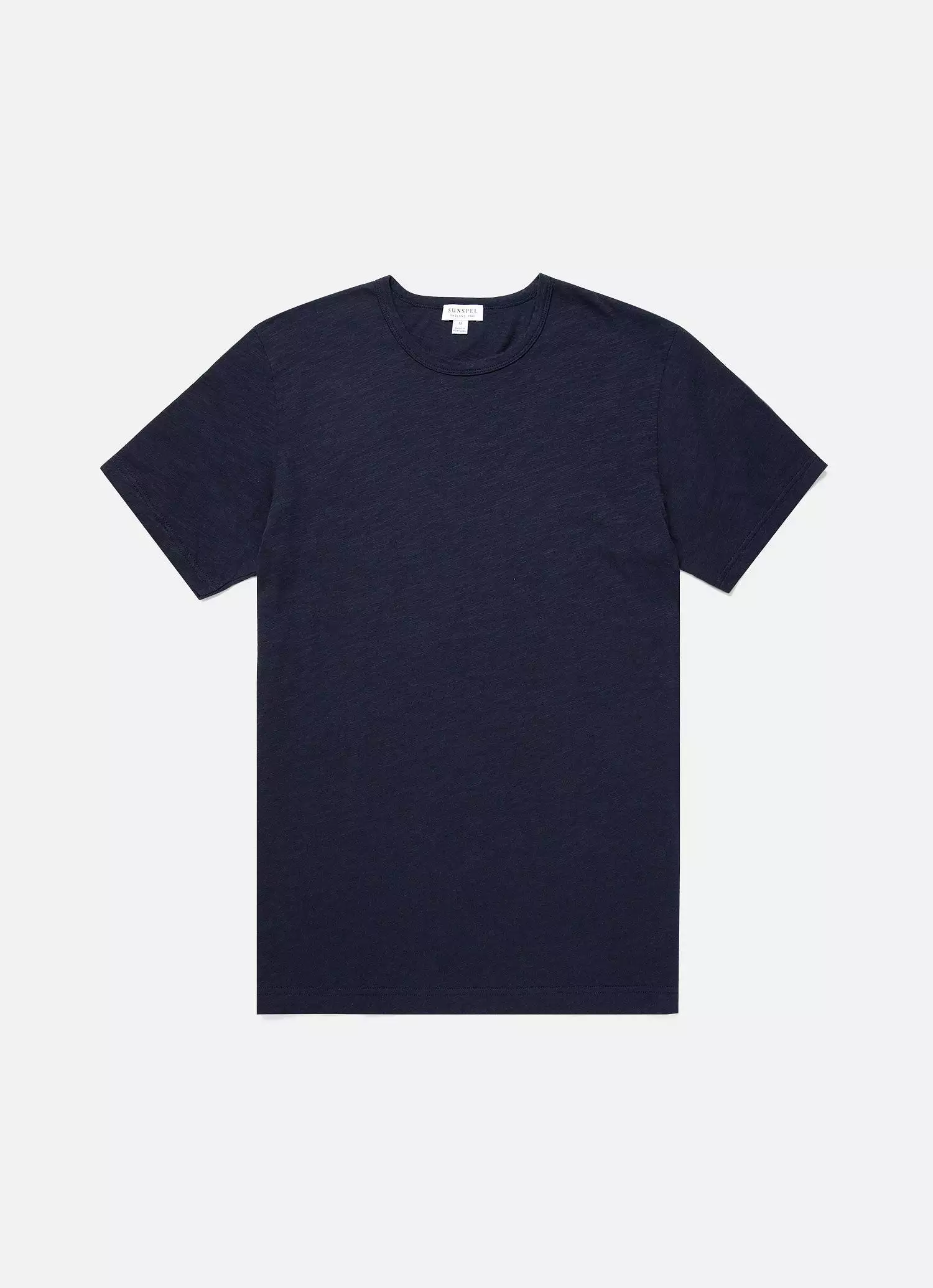 Men's Cotton Linen T-shirt in Navy