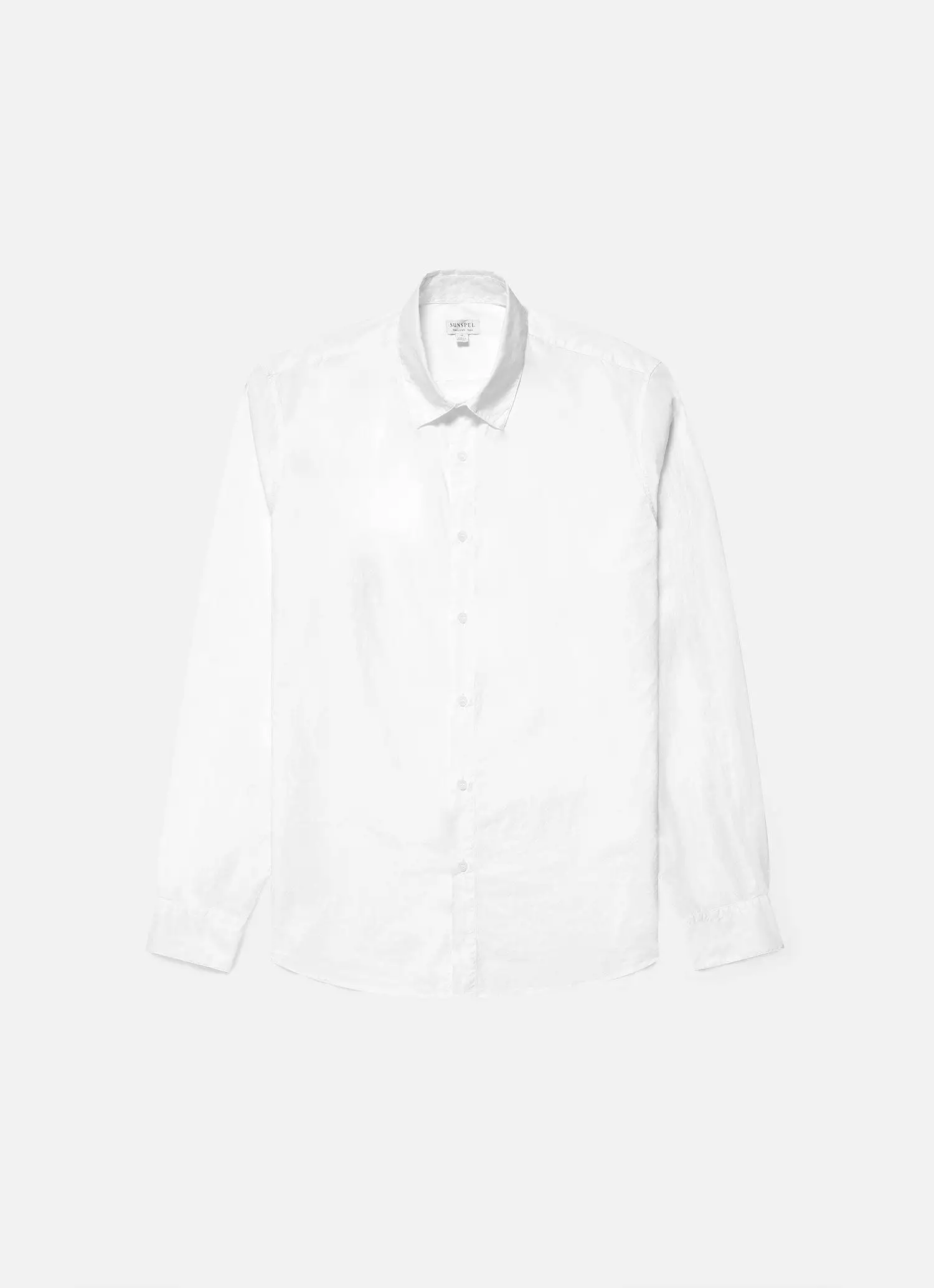 Men's Lightweight Poplin Shirt in White