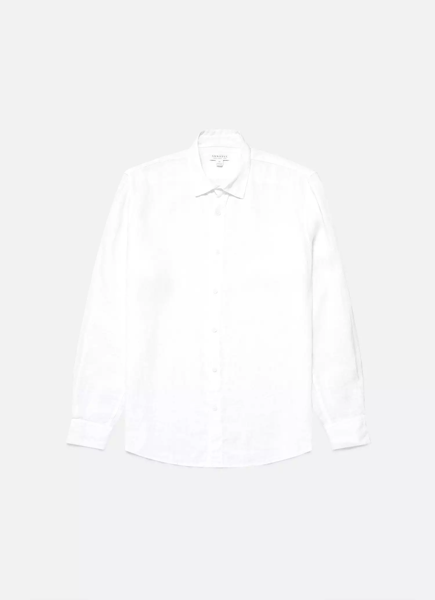 Men's Linen Shirt in White