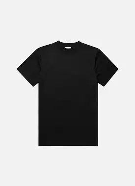 Men's Mock Neck T-shirt in Black