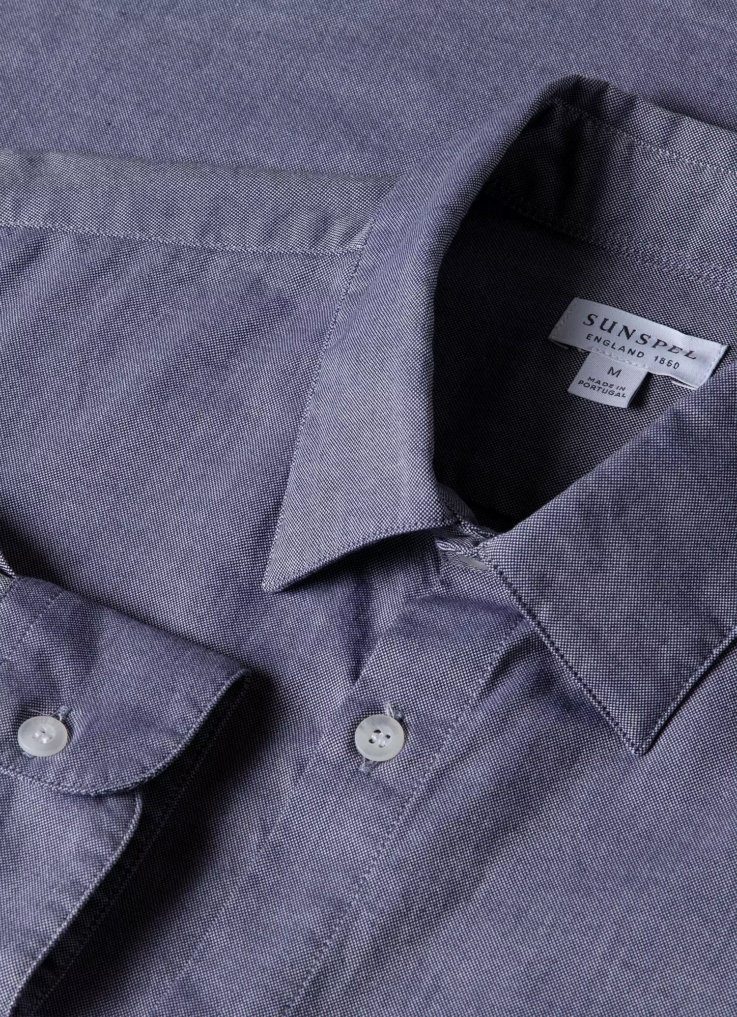 Men's Oxford Shirt in Dark Blue