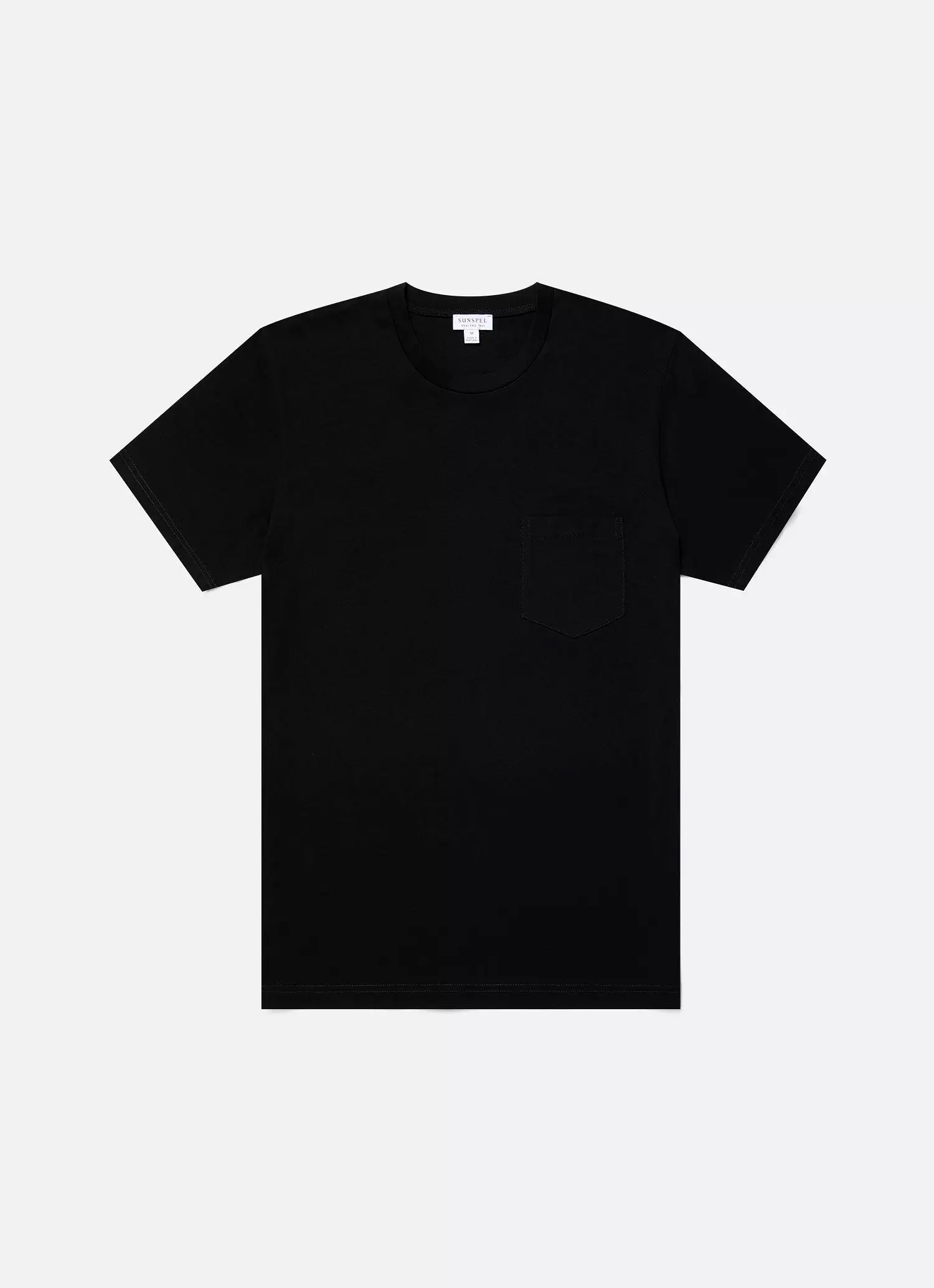 Men's Riviera Pocket T-shirt in Black