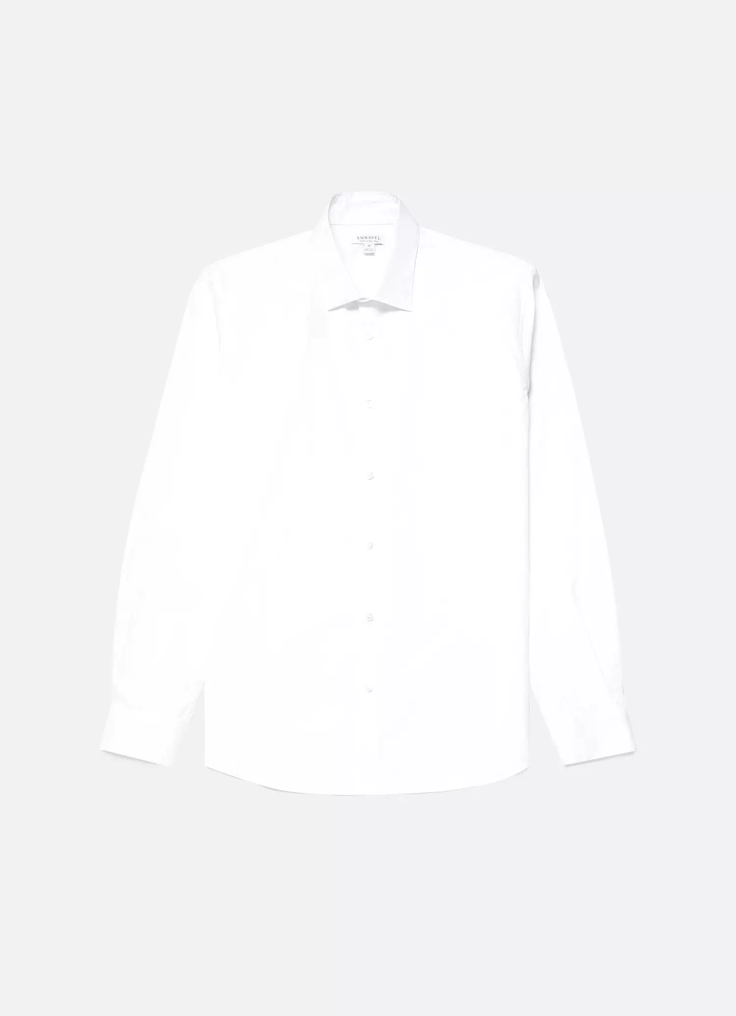 Men's Sea Island Cotton Shirt in White