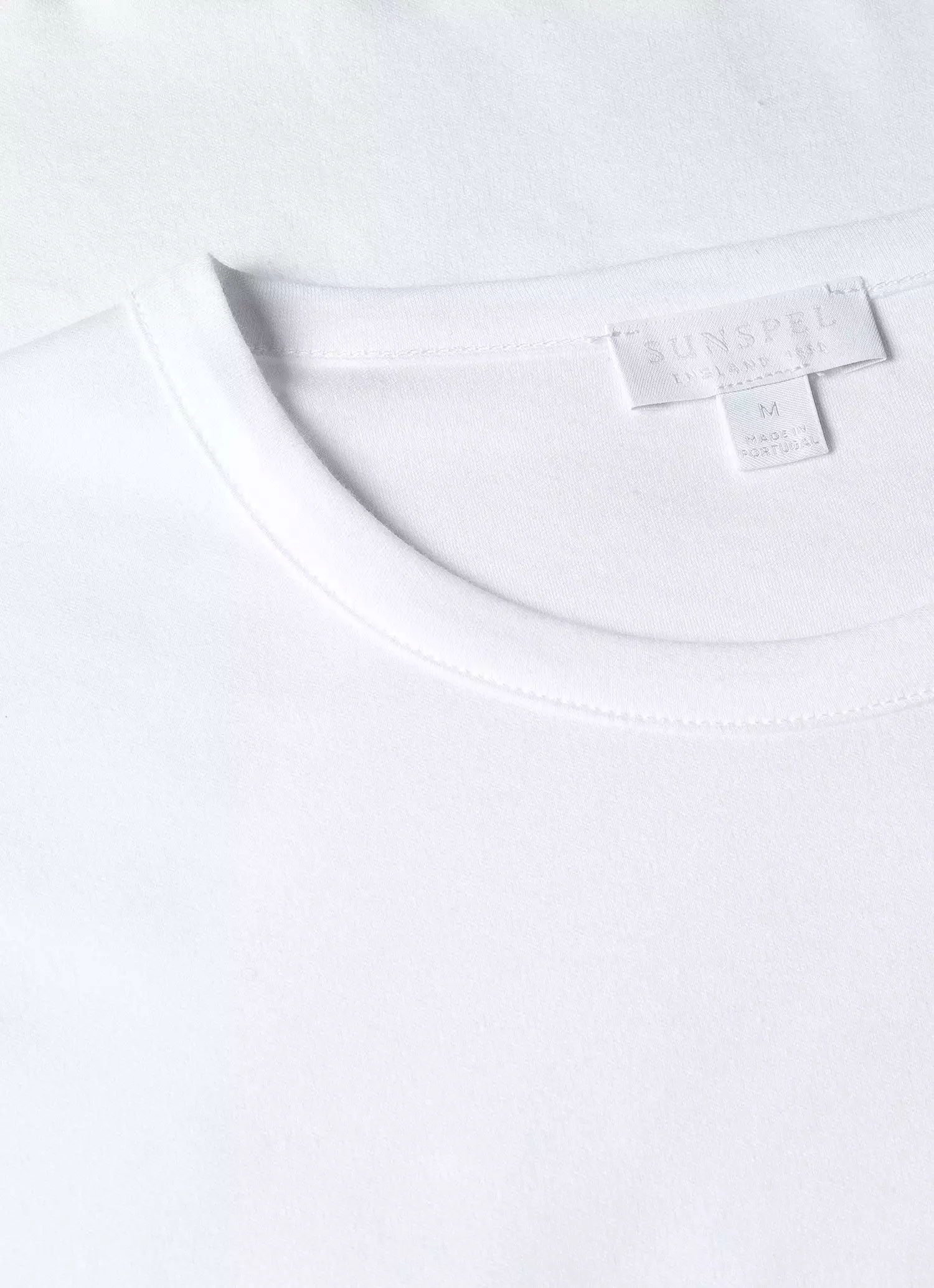 Men's Sea Island Cotton T-shirt in White