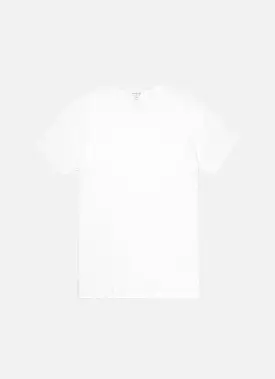 Men's Superfine Underwear T-shirt in White