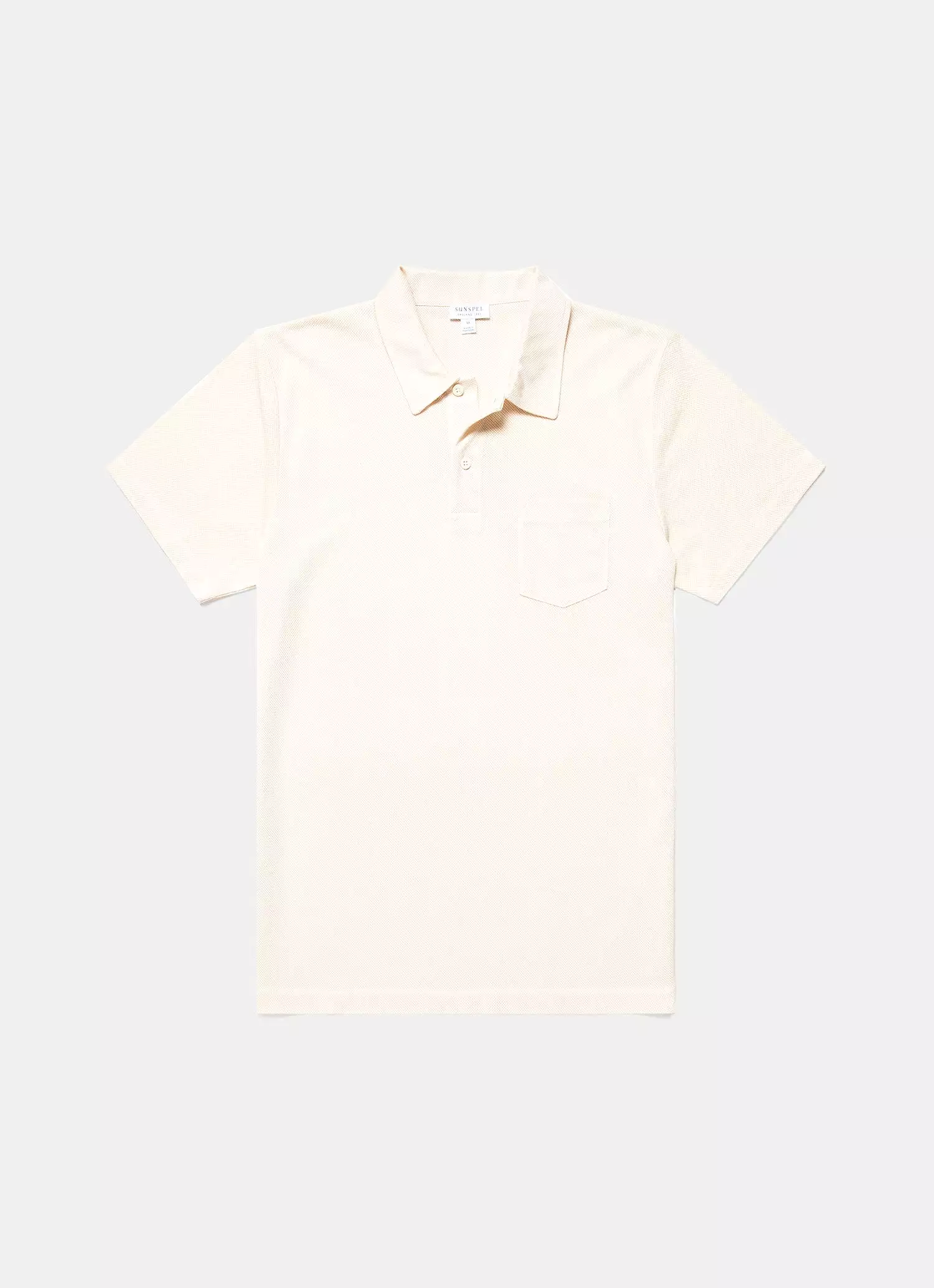 Men's Undyed Riviera Polo Shirt in Undyed