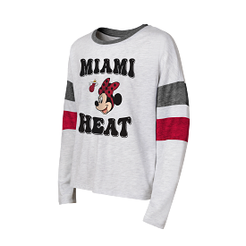 Miami HEAT Minnie Girls Crewneck