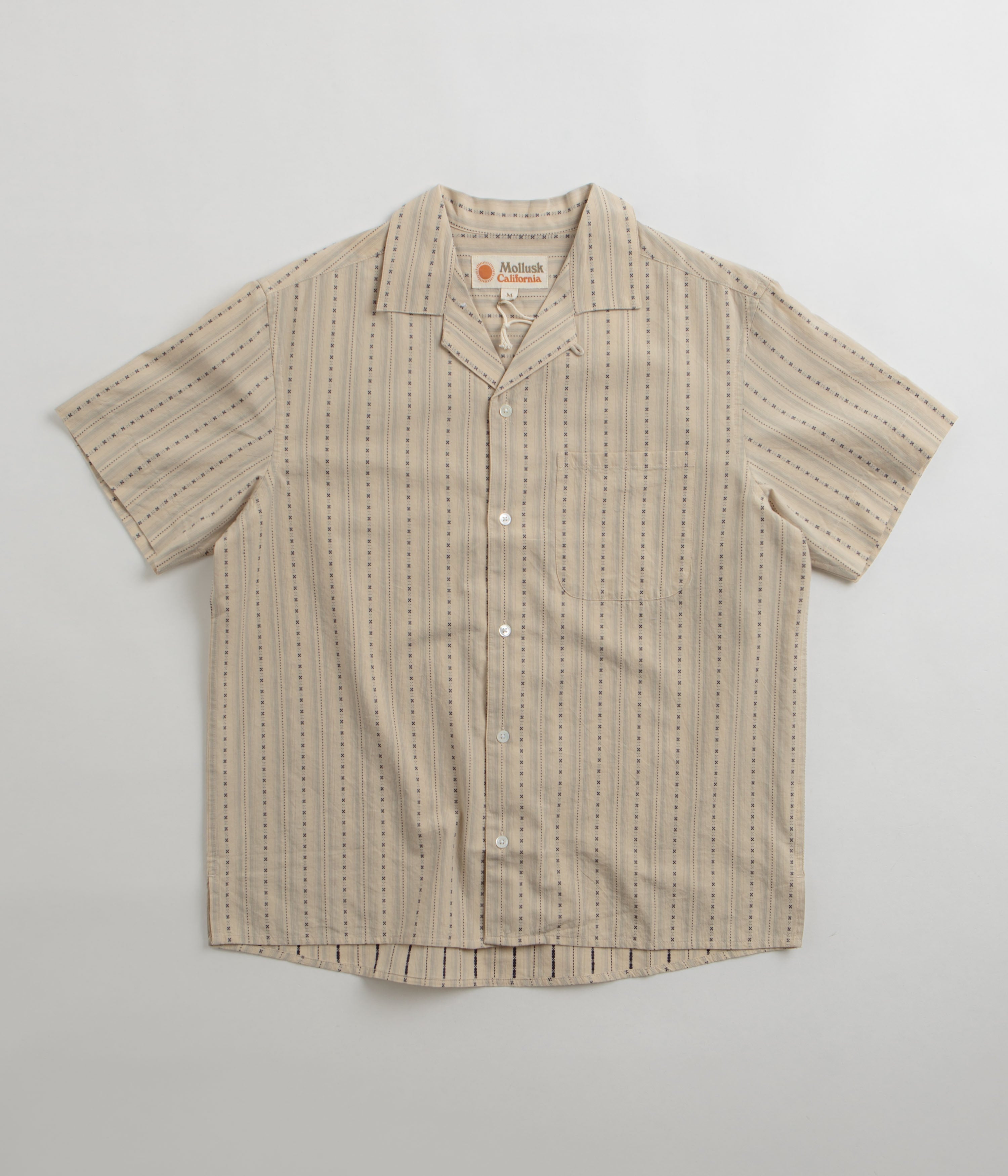 Mollusk Cosmo Shirt - Natural Dobby