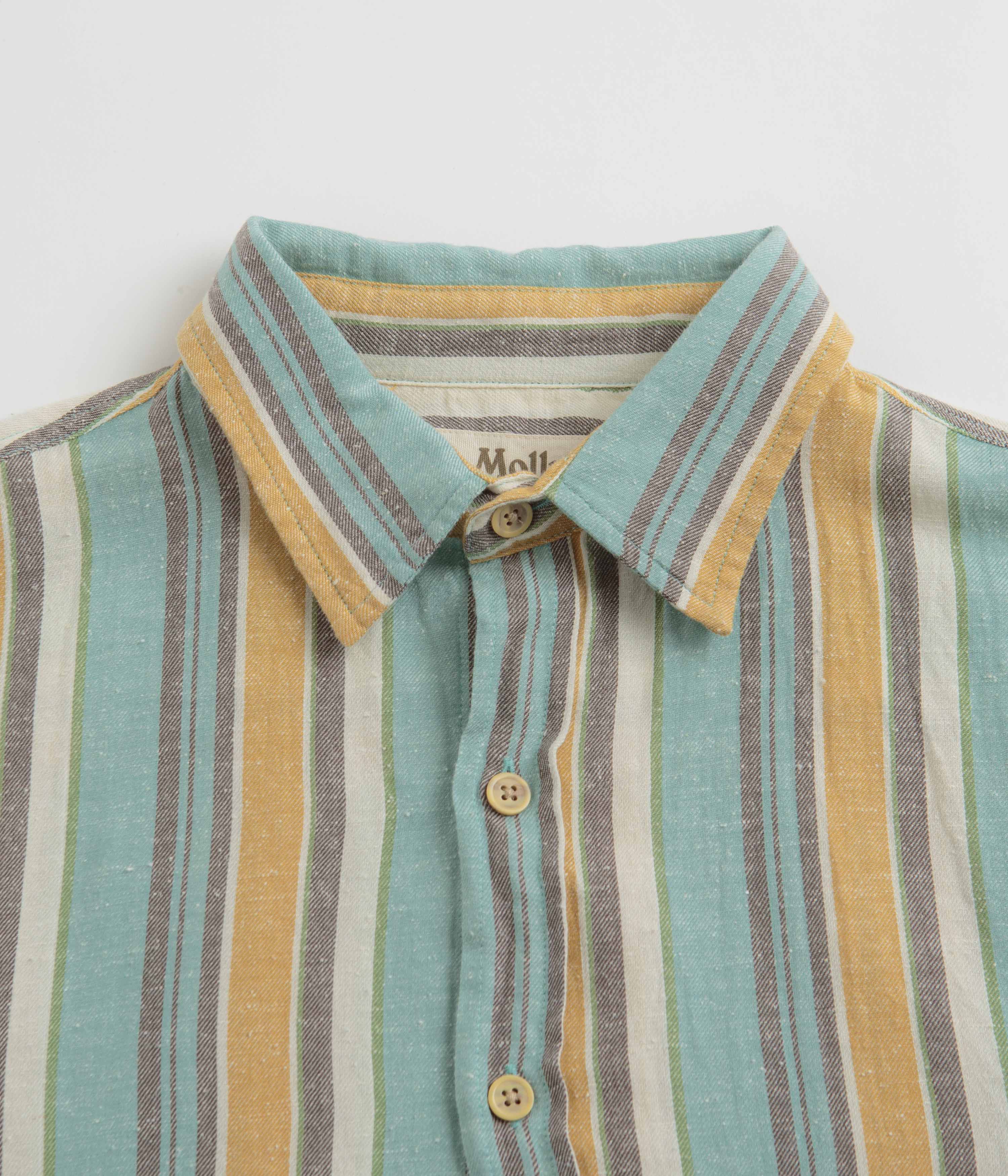 Mollusk Summer Shirt - Beach Stripe