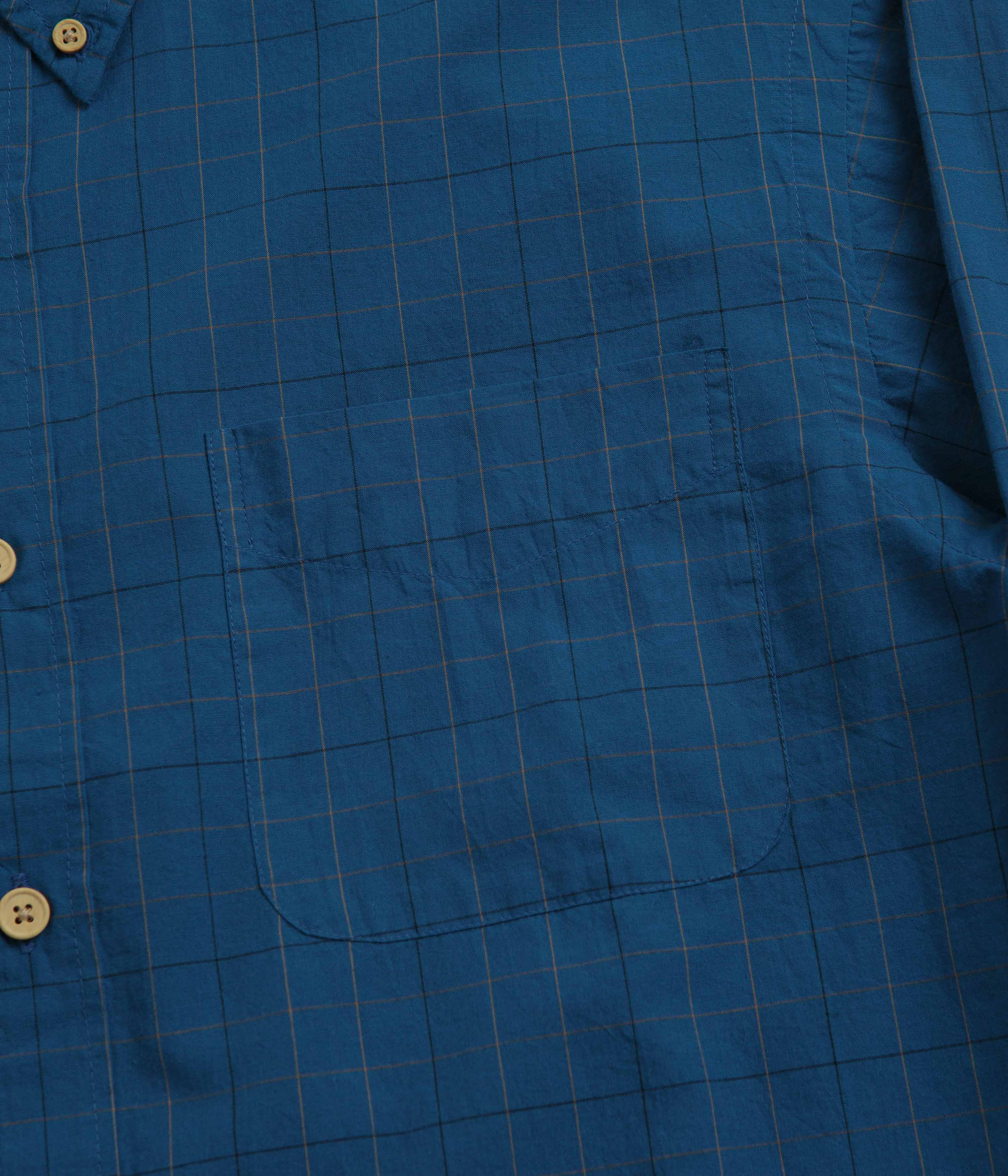 Mollusk Thurston Shirt - Aegean Windowpane