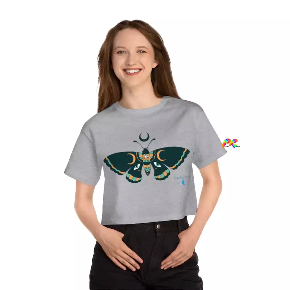 Moth Champion Women's Cropped T-Shirt