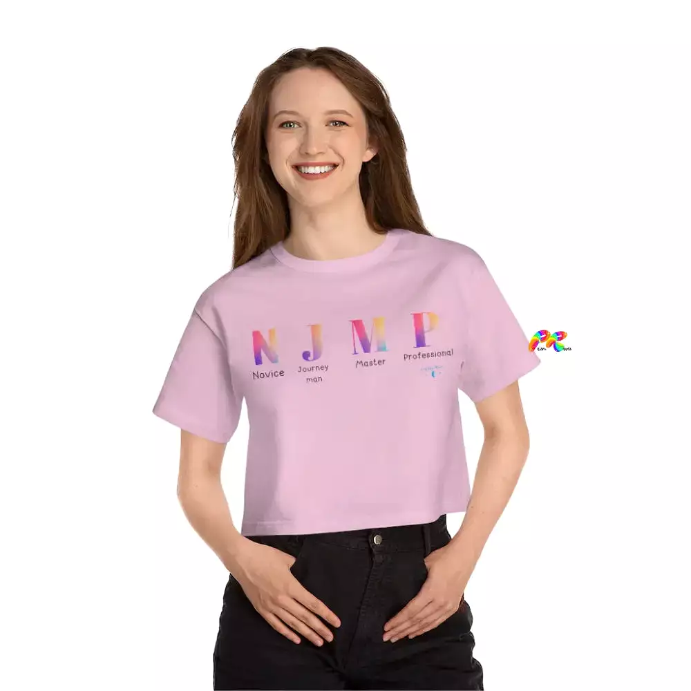 NJMP Champion Women's Heritage Cropped T-Shirt