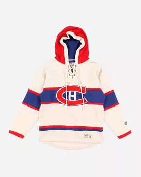 Old Time Hockey Montreal Canadiens Lace Hoodie - S