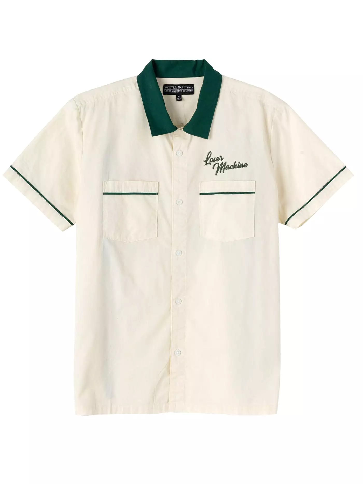 Over The Line Short Sleeve Buttondown Shirt