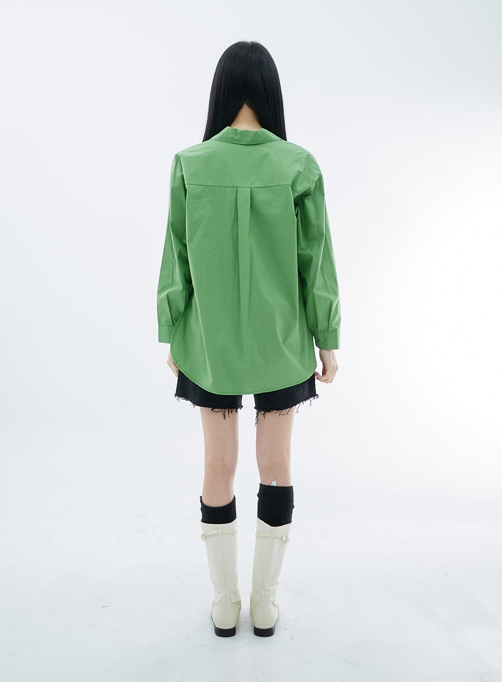 Oversize Long Sleeve Shirt OO04