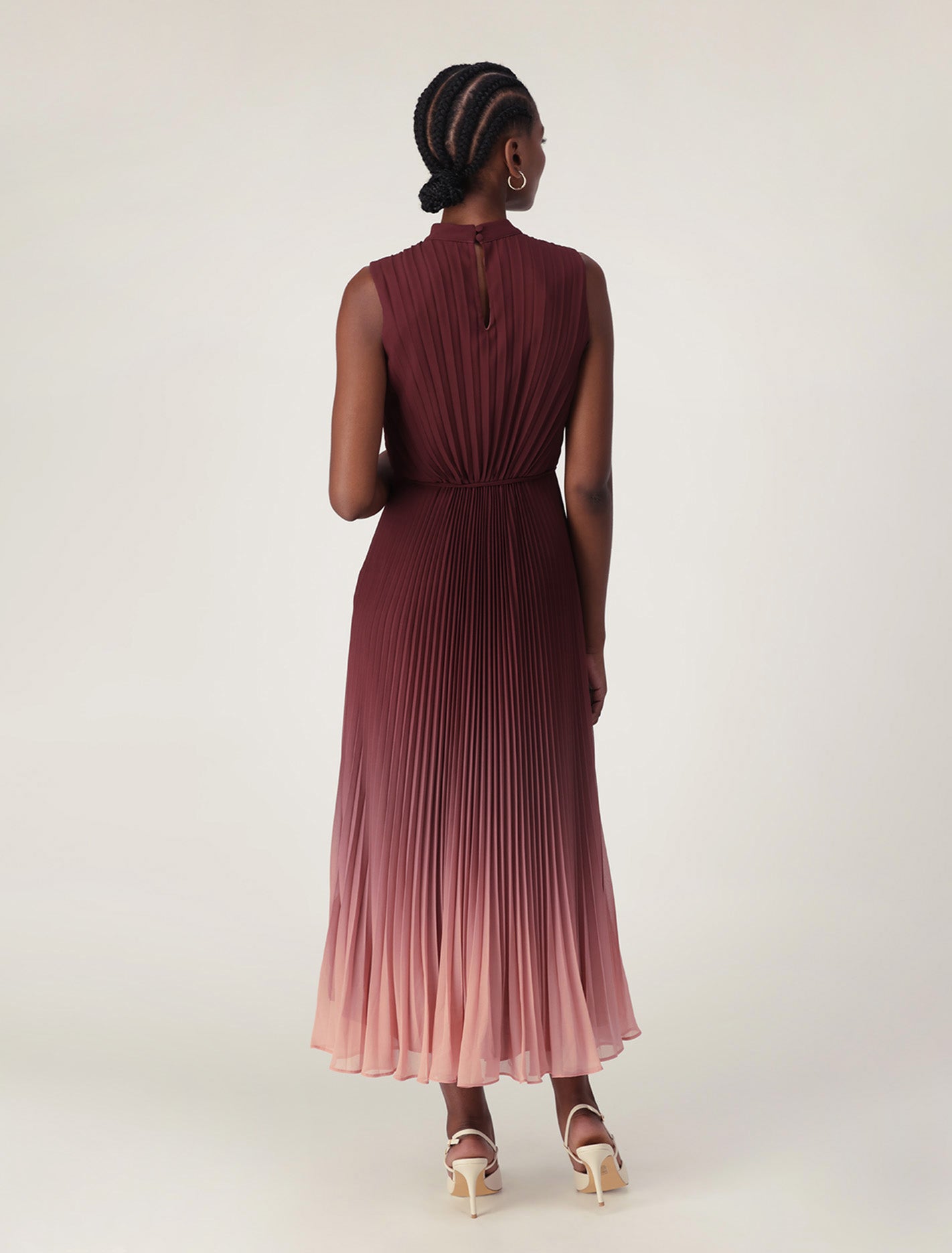 Phillipa Pleated Midi Dress