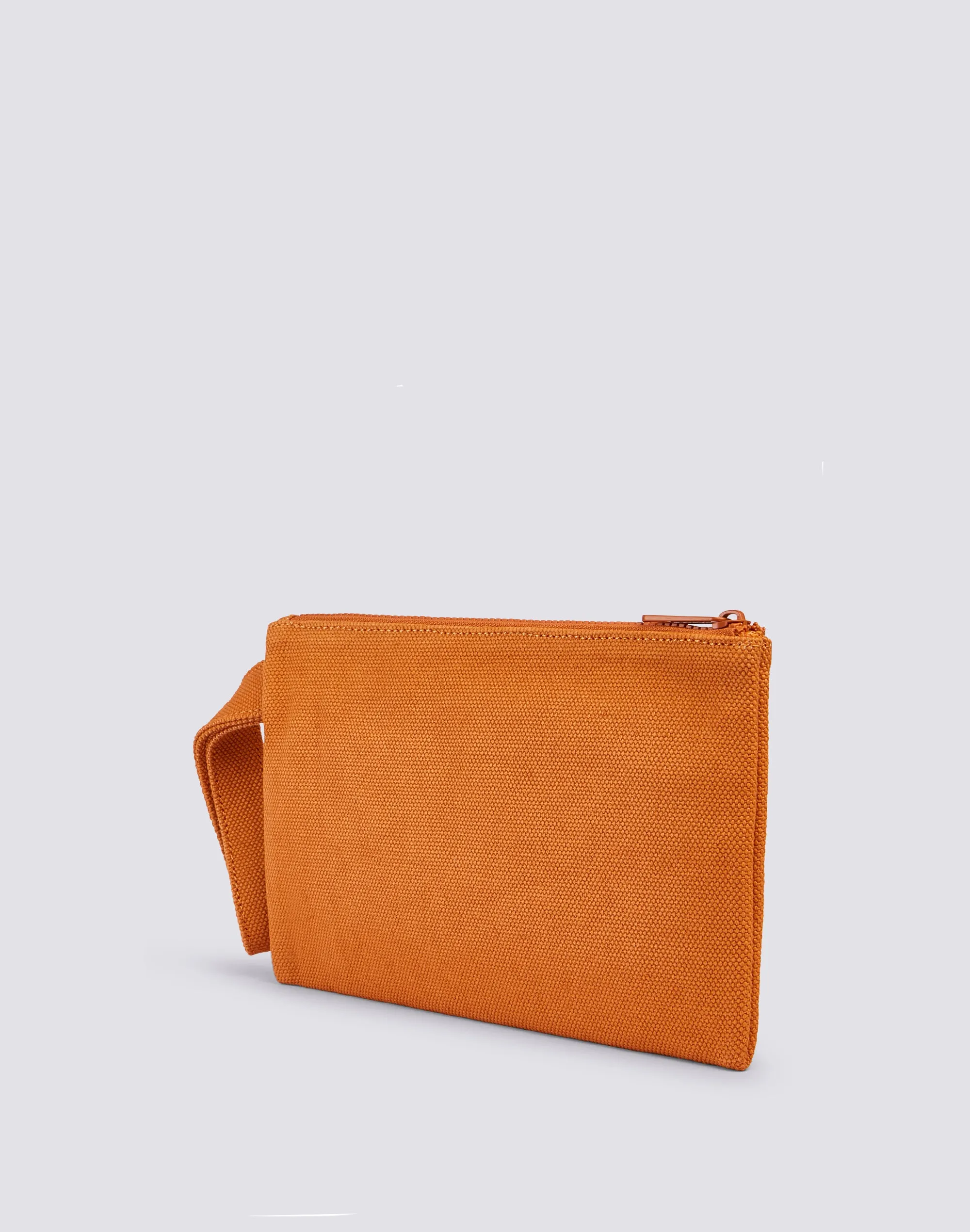 POCHETTE IN COTONE CANVAS STONE WASHED