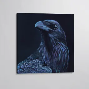 'Poe' the Raven canvas print