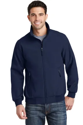 Port Authority Soft Shell Bomber Jacket J337 Dress Blue Navy