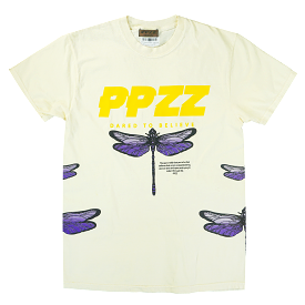 PPZZ Believe Dragon Fly Tee (Cream/Yllw/Purp) /D16