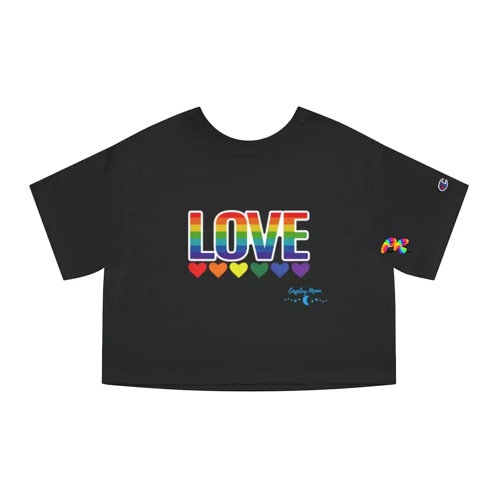 Pride/LGBTQ Champion Women's Cropped T-Shirt