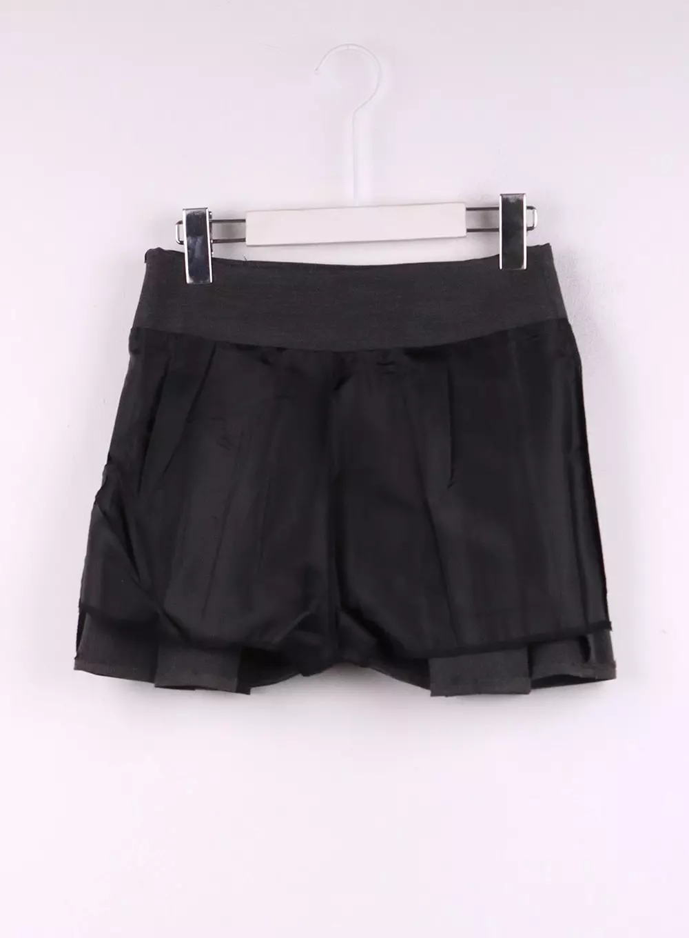 Ribbon Pleated Mini Skirt CJ429