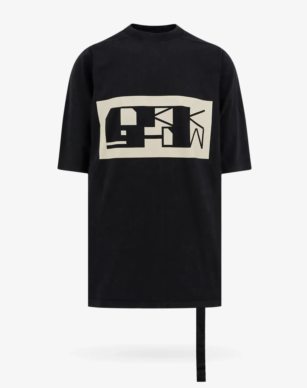 RICK OWENS  |Crew Neck Unisex Street Style Cotton Short Sleeves Oversized