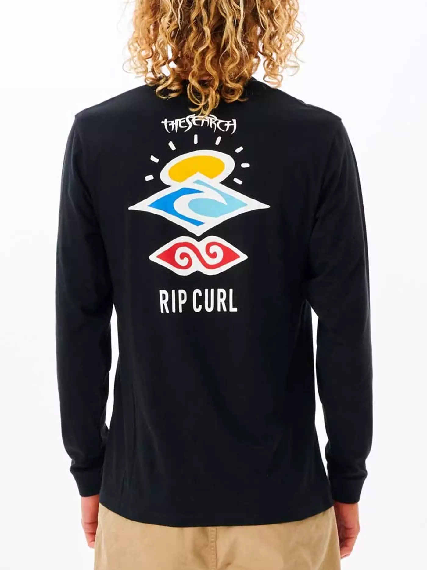 Search Icon Long Sleeve T-Shirt