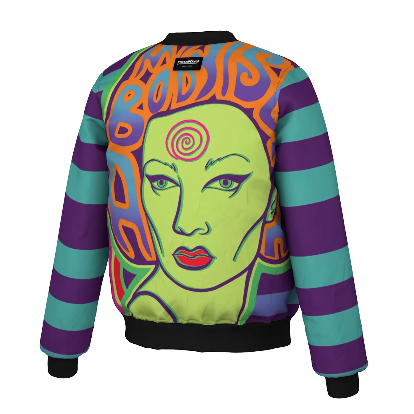 Slamming Psychedelics Bomber Jacket