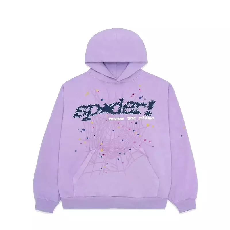 Sp5der Acai Hoodie (Purple)