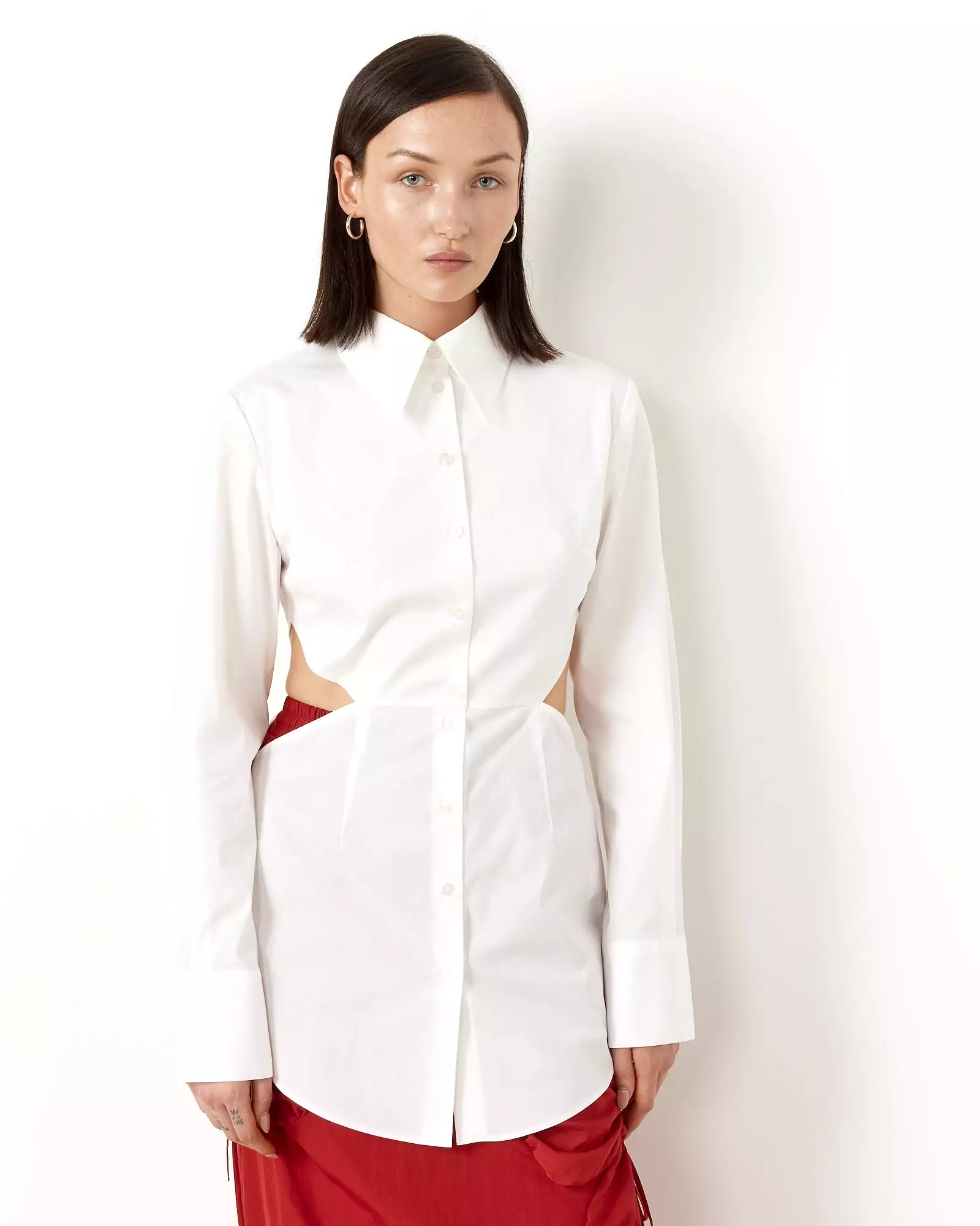 Squares Cotton-Poplin Shirt