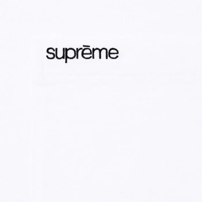 Supreme  |Crew Neck Unisex Street Style Plain Cotton Oversized Logo