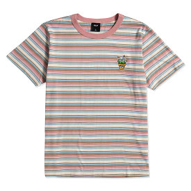 T-SHIRT HUF POT HEAD STRIPED KNIT TOP