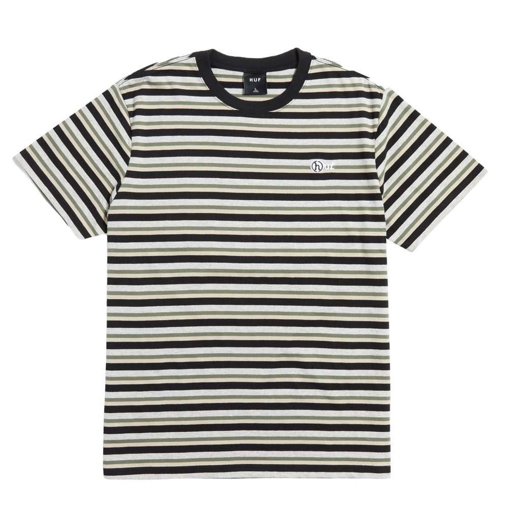 T-SHIRT HUF WEBSTER STRIPE KNIT TOP CREAM