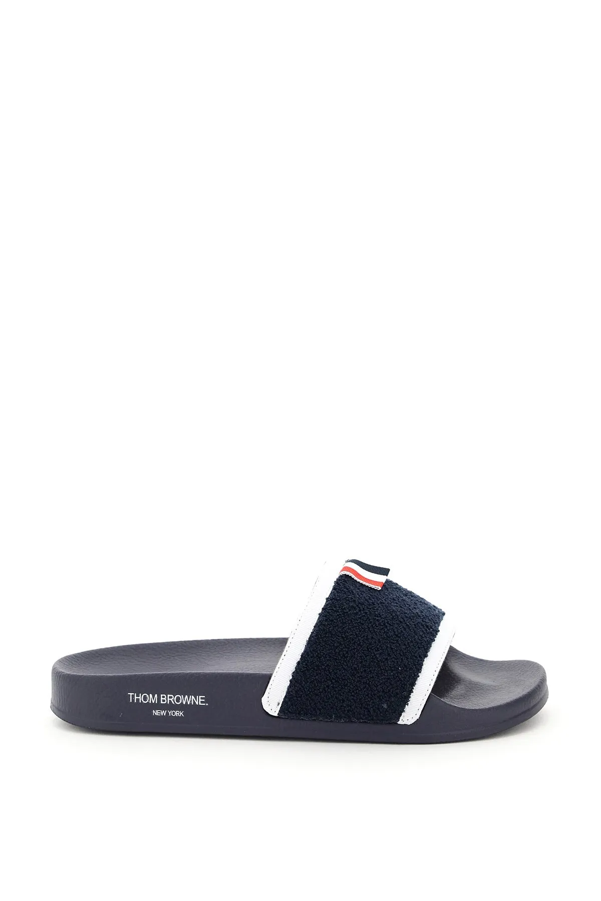 Thom Browne Terry Cloth Pool Slides