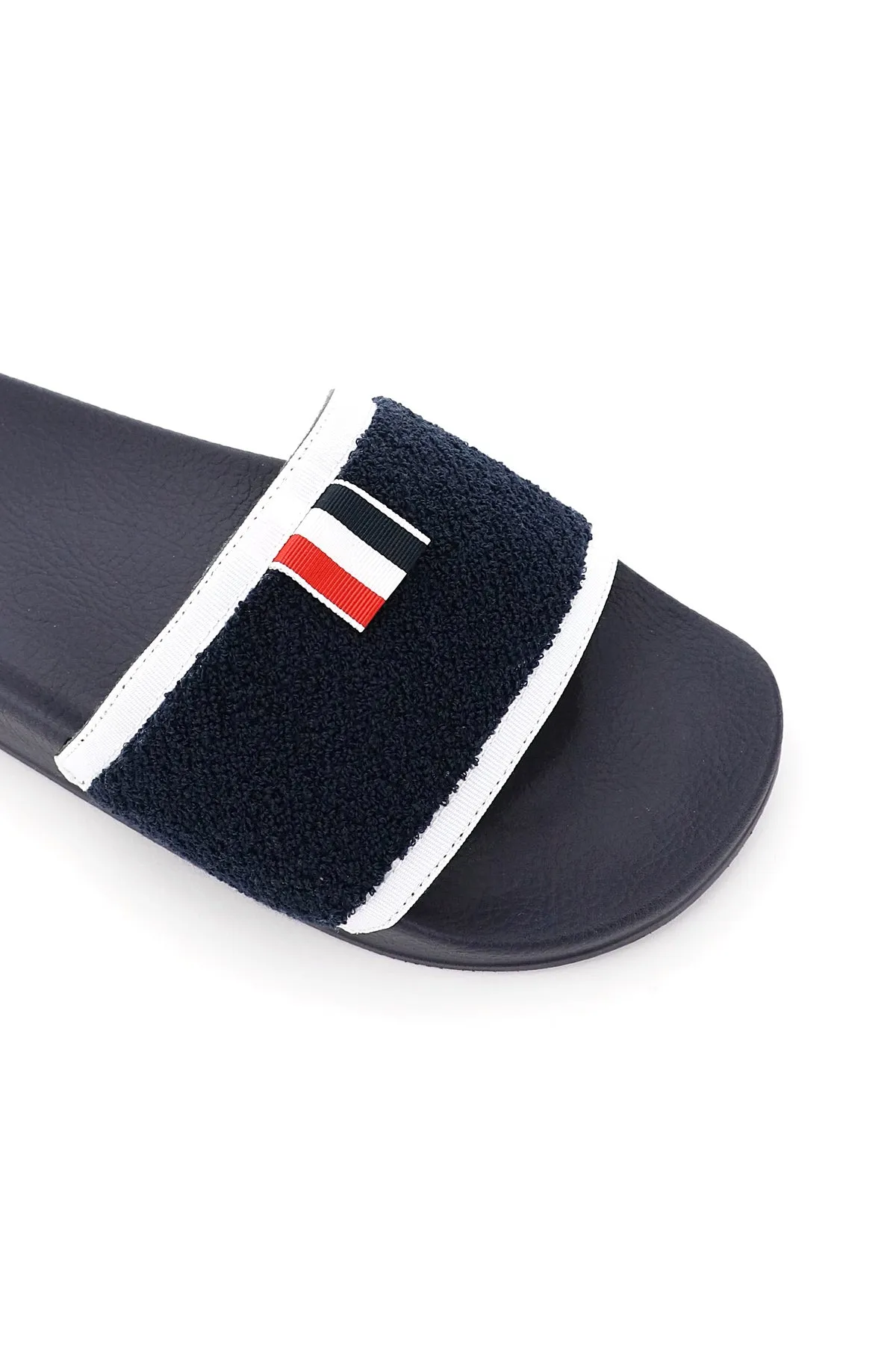 Thom Browne Terry Cloth Pool Slides