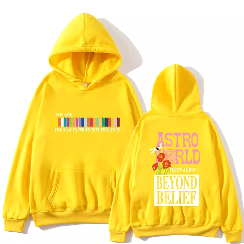 Unisex Travis Fashion ASTROWORLD Hoodies Streetwear