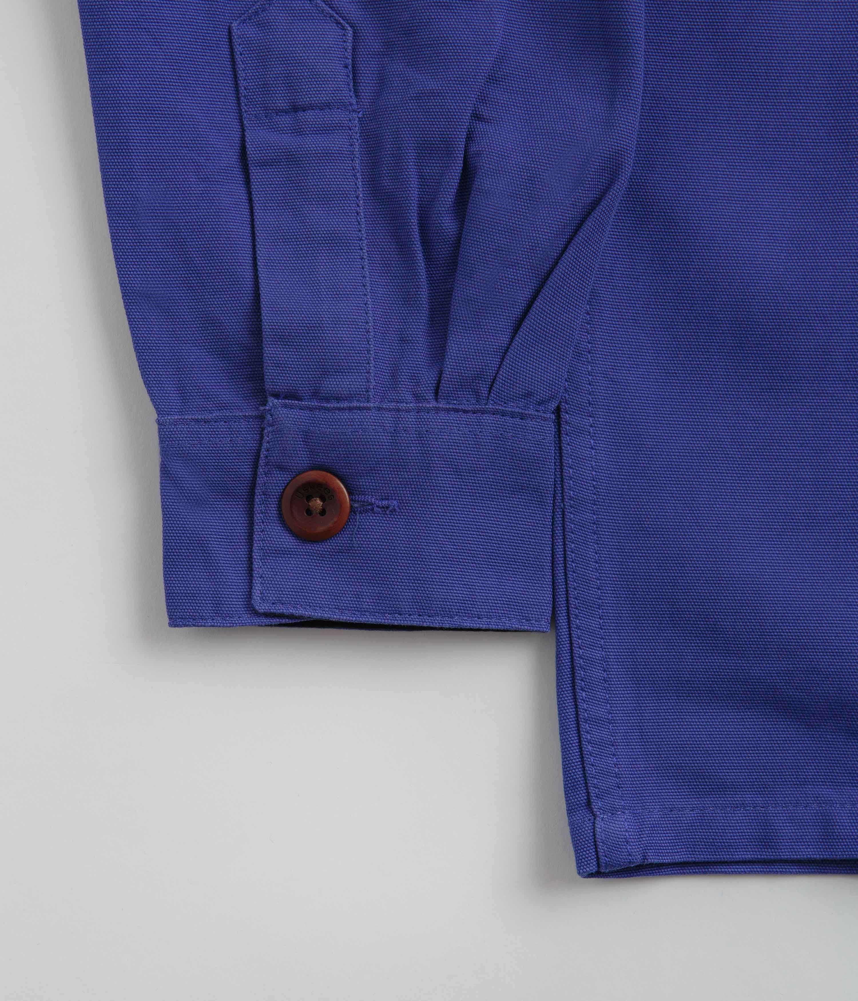 Uskees 3003 Buttoned Work Shirt - Ultra Blue