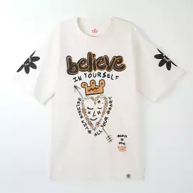 Vic Garcia - Believe In Yourself Tee - Cream