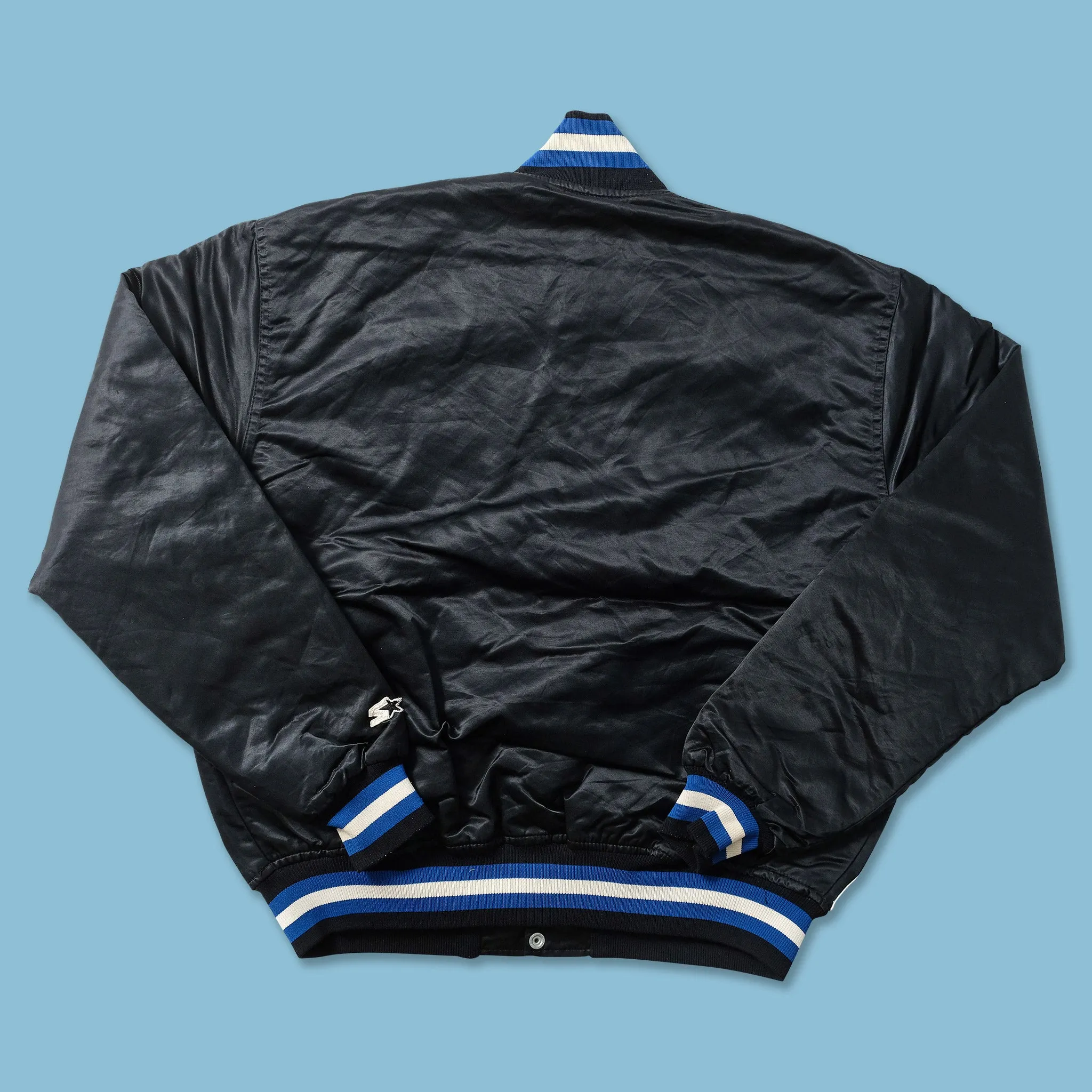 Vintage Starter Orlando Magic Satin Bomber Jacket XLarge