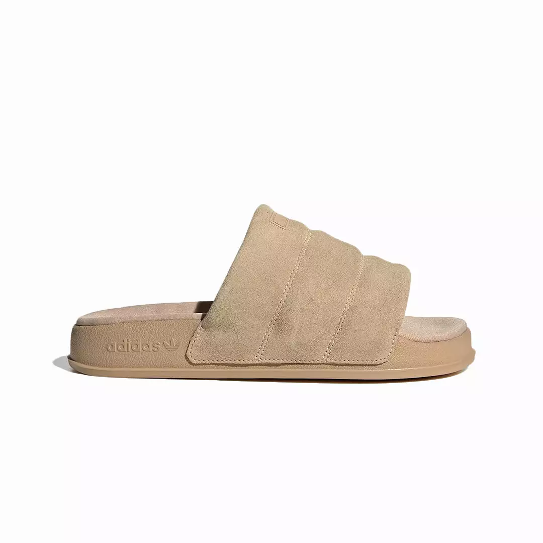 WMN'S ADILETTE ESSENTIAL SLIDES 'MAGIC BEIGE'