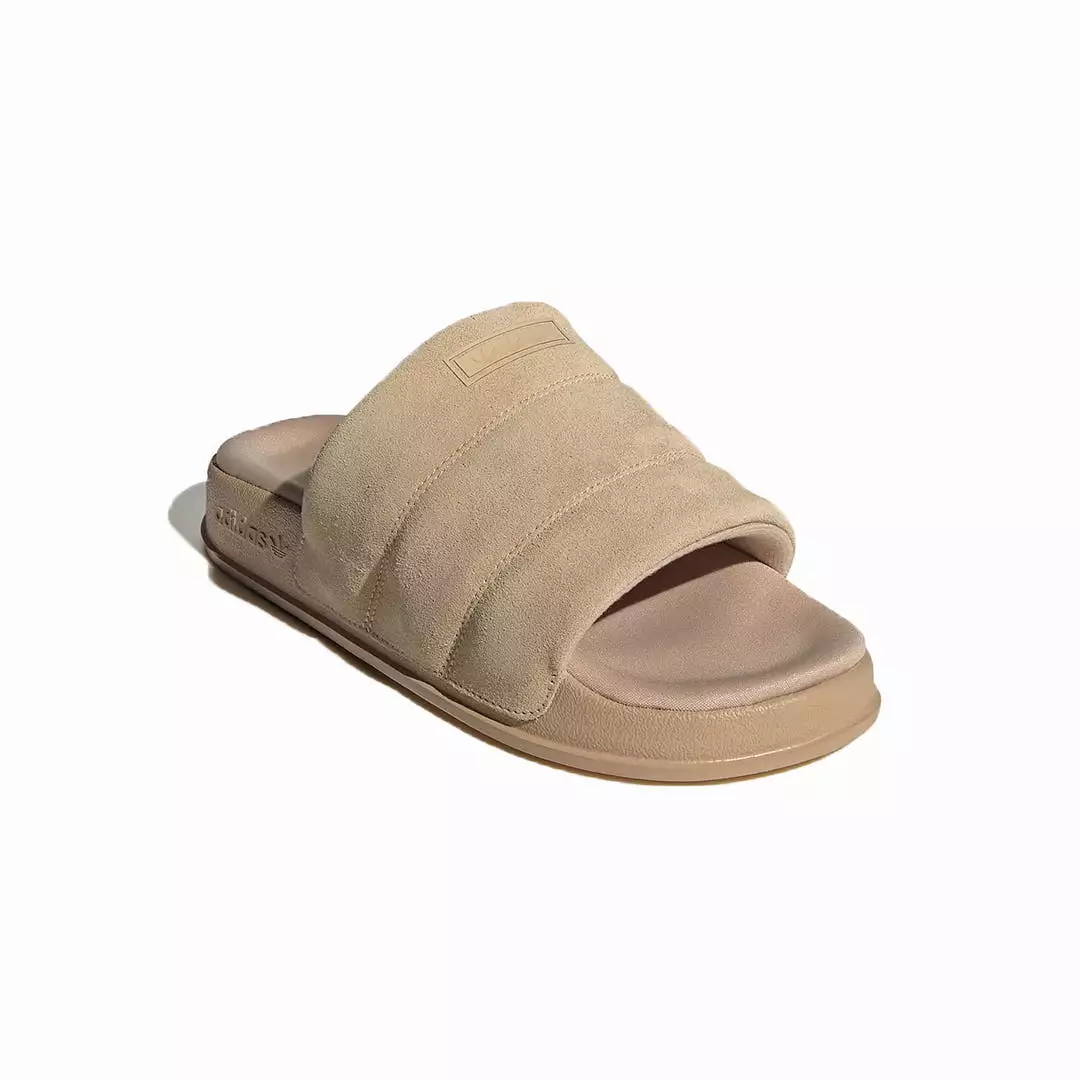 WMN'S ADILETTE ESSENTIAL SLIDES 'MAGIC BEIGE'