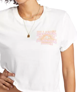 Women's Billabong Dream All Day Crop T-Shirt