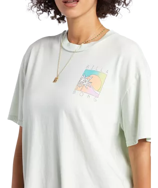 Women's Billabong Hello Sun Boyfriend T-Shirt